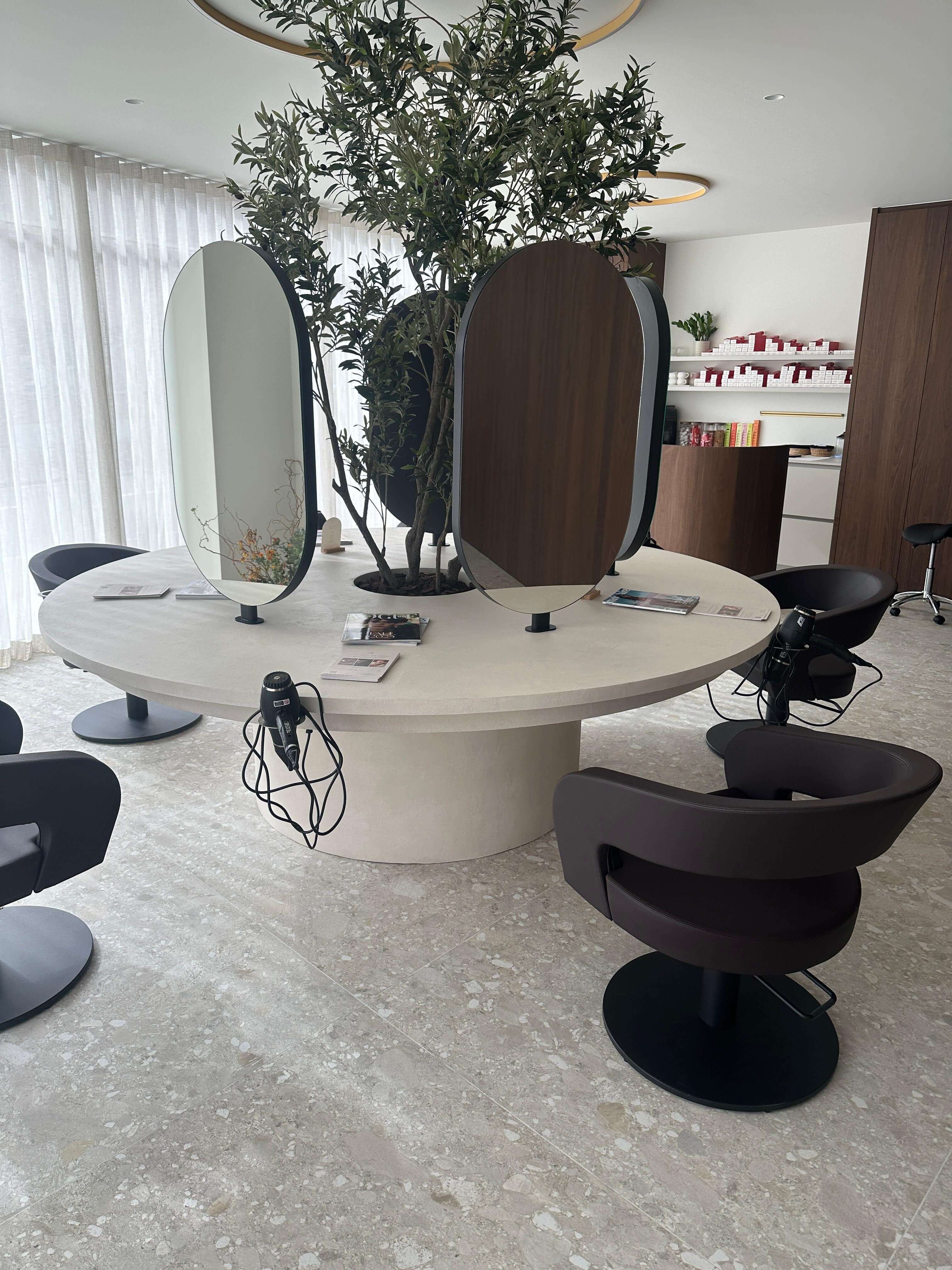 Interior painting — smooth wall finish in a modern living space