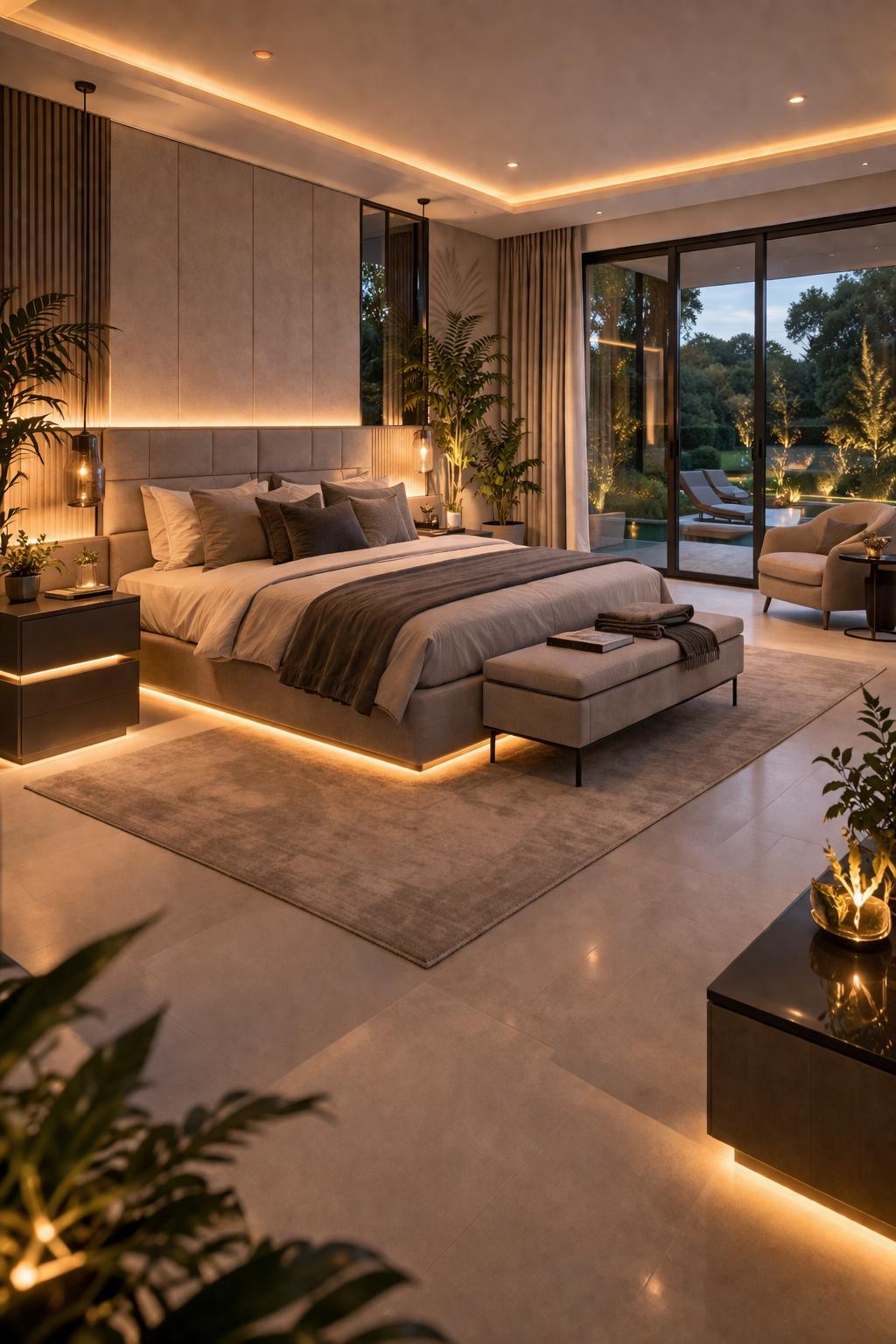 Modern bedroom